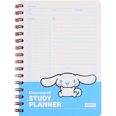 三麗鷗 讀書計畫本 大耳狗喜拿, 藍色, 1個