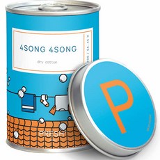 PRESH 大豆香氛蠟燭 M號, 220g, 4Song 4Song 乾燥棉花, 1罐