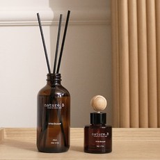 Boedam NatureB 室內車用擴香瓶 芳香劑 200ml + 50ml 套組, 白色花束, 1套