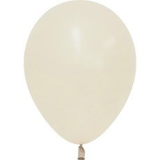 Sempertex 氣球 13cm 100入, 粉彩暮光奶油, 1個