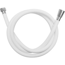 MIRINAE PVC管狀蓮蓬頭軟管, 1個, 白色