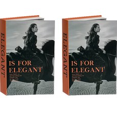 yoromkorom 室內裝飾拍攝道具模型書盒 08 2入, 混合色