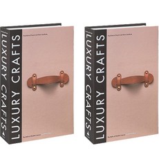 yoromkorom 室內裝潢拍攝道具模型書盒 09 2入, 混合顏色