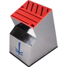 立式不鏽鋼10孔方形刀架, 隨機出貨, 1個