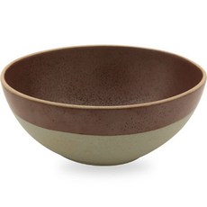 ROSLYN 伊信陶器橢圓碗盤, 棕色, 1個