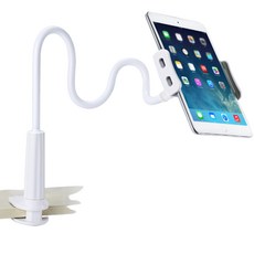 블루리빙 배드용 태블릿 거치대, 화이트, 1개
