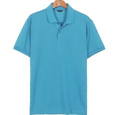 파이브라지 남성용 빅사이즈 오버핏 데일리 스탠다드 카라 반팔 티셔츠