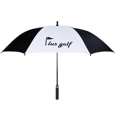 Plus高爾夫雨傘, 黑，白