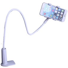 블루리빙 스크린 선반용 핸드폰용 거치대, 화이트, 1개