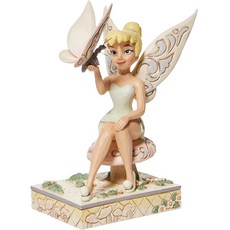 JIMSHORE 魔法城堡 迪士尼 白色森林 奇妙仙子 公仔 15cm, 1個
