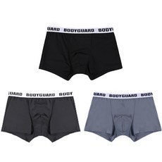 BODY GUARD 男性透氣網眼四角褲3件組