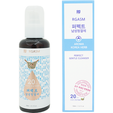 男性私密處草本潔淨凝膠, 1瓶, 150ml