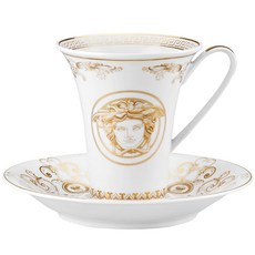 Versace Medusa Gala 咖啡杯和碟高套裝, 混色, 1組