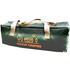 캠핑 다용도 롤 테이블 가방 90cm 전용, 그린, 2단