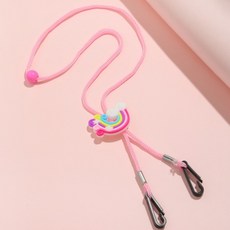 블루리빙 큐티 뱃지 마스크 스트랩