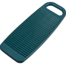 預洗洗衣板 多用途塑膠手洗板 小型 16 x 33cm, 1個, 02 藍色