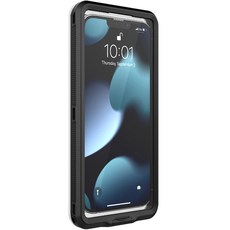 摩托車外送充電用防水磁吸iPhone手機支架手機殼, 黑色, A