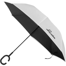 Licata 反向大型防水長柄傘, 白色