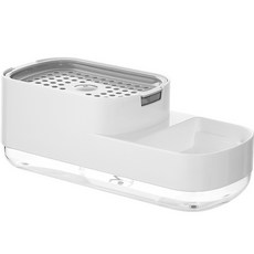 DAILYSHARE 一鍵按壓洗劑盒, 白色, 1個