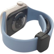 다연경 슬림 D버클 실리콘 스포츠 루프, 파스텔블루