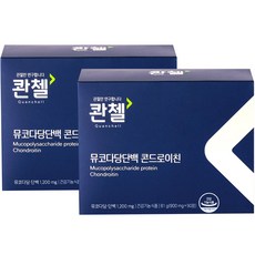 콴첼 뮤코다당단백 콘드로이친 81g, 90정, 2개
