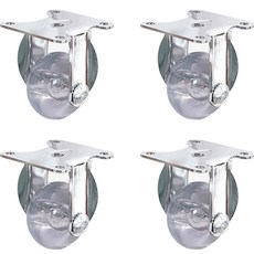 Cholmuldaejang 直排輪腳輪 靜音優力膠輪 固定型 小, 4個