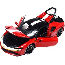 bbUrago 1:18 法拉利 Signature SF90 Stradale Assetto Fiorano 玩具, 紅色, 1個