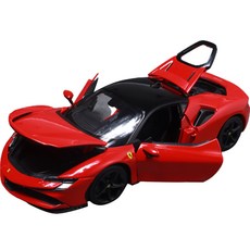 bbUrago 1:18 法拉利 SF90 Stradale, 紅色