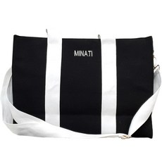 미나티 뉴엔 데일리 지퍼 에코 버킷 쇼퍼 숄더백 WY44A