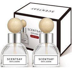 Centsei 汽車擴散器 50ml, 2個, 白茉莉