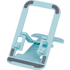4단 조정 태블릿 거치대, 1개, 블루