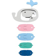 QUUT 幼兒用洗澡遊戲貼紙拼圖, 威爾士