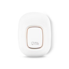 가포 오랄케어 PTC 온열 바람건조 휴대용 칫솔 살균기, STB-031, 화이트