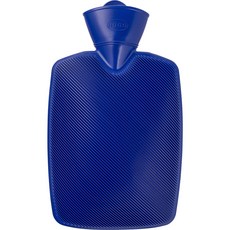 HUGO FROSCH 標準型經典無外罩熱水袋 1.8L, 藍色, 1個