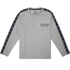 타미힐피거 아동용 크루넥 긴팔 티셔츠 09T4087-004