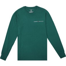 타미힐피거 아동용 크루넥 긴팔 티셔츠 09T4121-301