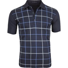 McKENLY New Eagle 男士彈性高爾夫短袖T恤 LM-3202