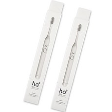 하이 음파 전동 칫솔, WHITE, 2개