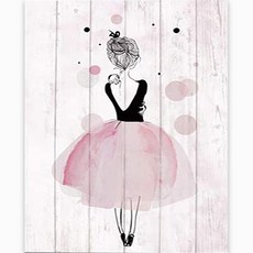 KMELLIE Holdings DIY 一體成型帆布畫框 3D 圓形鑽石畫 50 x 40 cm, 春天華爾滋, 1個