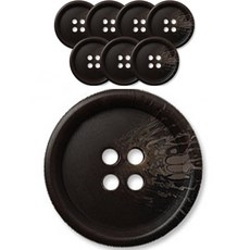동대문단추왕 고급 무광 코트 가디건 단추 15mm, 아이젠DBR, 8개
