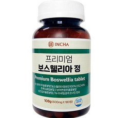 Incha 因茶 優質乳香錠 108g, 180顆, 1個