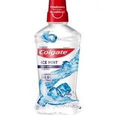 콜게이트 마우스워시 아이스 민트, 750ml, 1개