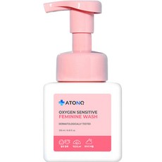 ATO N O2 愛多氧 女性私密處敏感性潔淨慕斯, 1瓶, 250ml