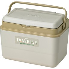 KOMAX Traveler行動冰箱, 米色+淺棕色, 8.5L