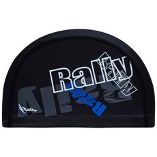 RALLY 運動兒童款Ultra塗層泳帽 NRKC196, 藍色