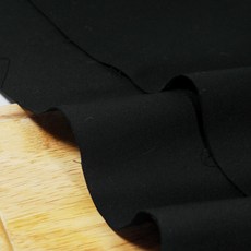 슈슈룸 20수 무지 천 패브릭 원단, 블랙, 1개