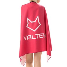 valtek 大型運動沙灘巾 超細纖維毛巾, 亮粉紅色, 1個