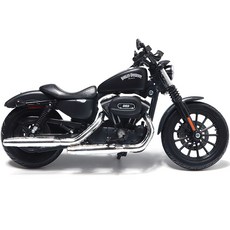Maisto 兒童用哈雷戴維森1:12機車模型Sportster Iron 883, 霧面黑