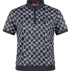 마스터베어 럭스골프 남성용 프리미엄 시보리 반팔 골프셔츠 YG3M412