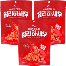 CCABAC 酥炸蝦頭餅乾 辣味, 3個, 30g